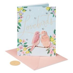 🆕Papyrus “Lovebirds” Couples Card